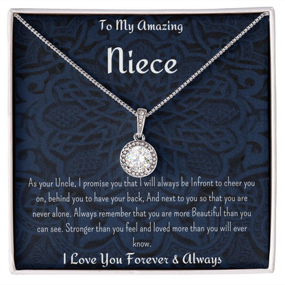 To My Amazing Niece Necklace ( From Uncle to Niece )