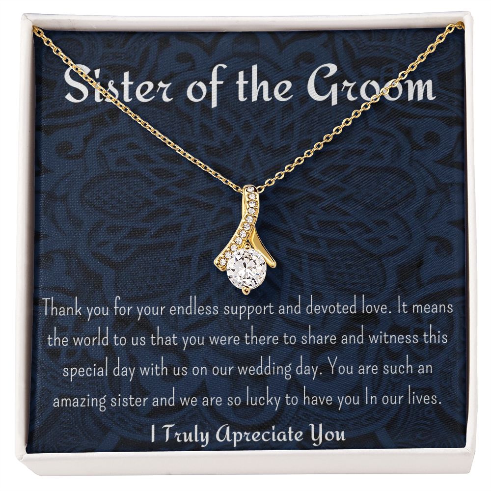 SISTER OF THE GROOM NECKLACE