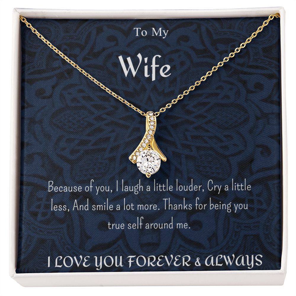 TO MY WIFE NECKLACE