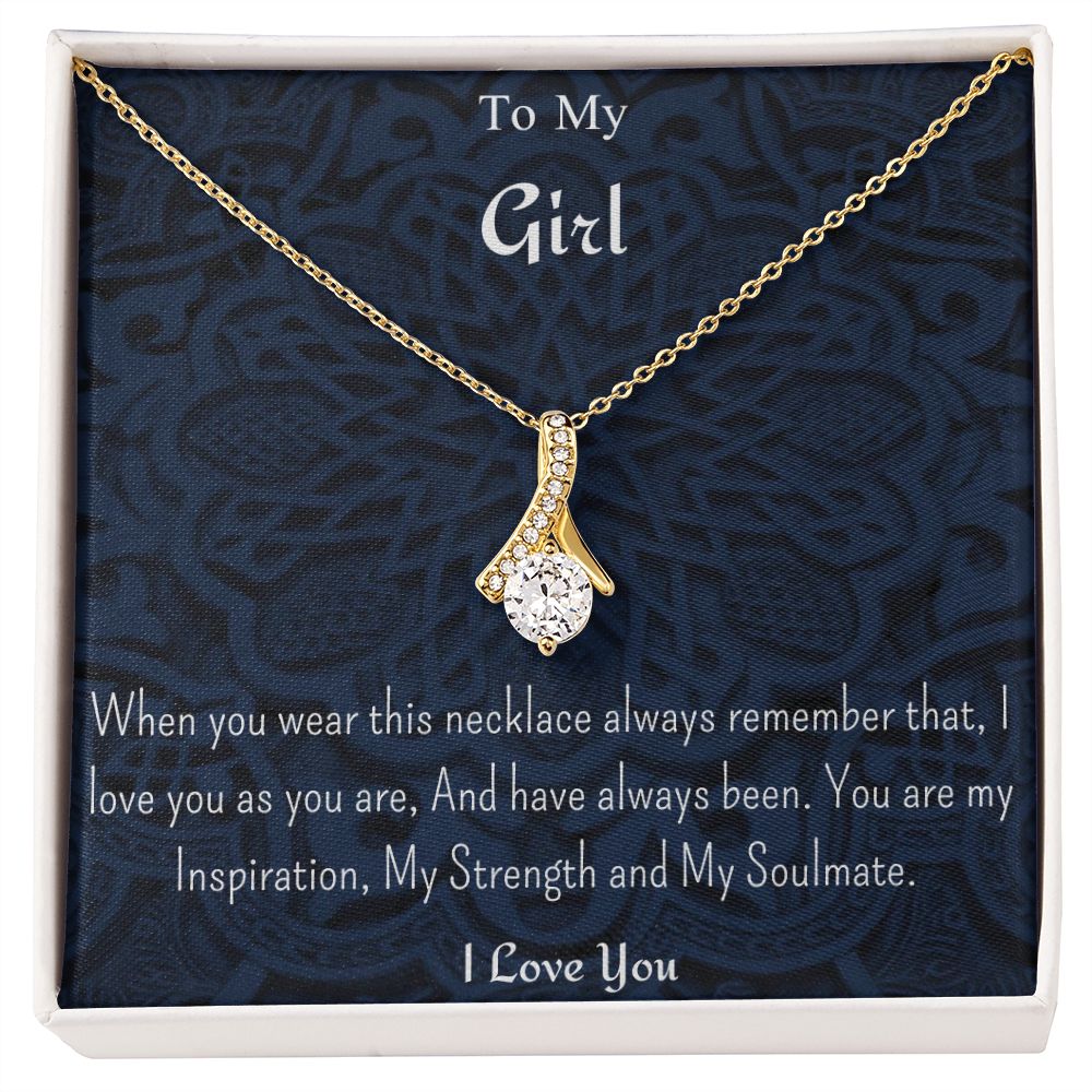 TO MY GIRL NECKLACE