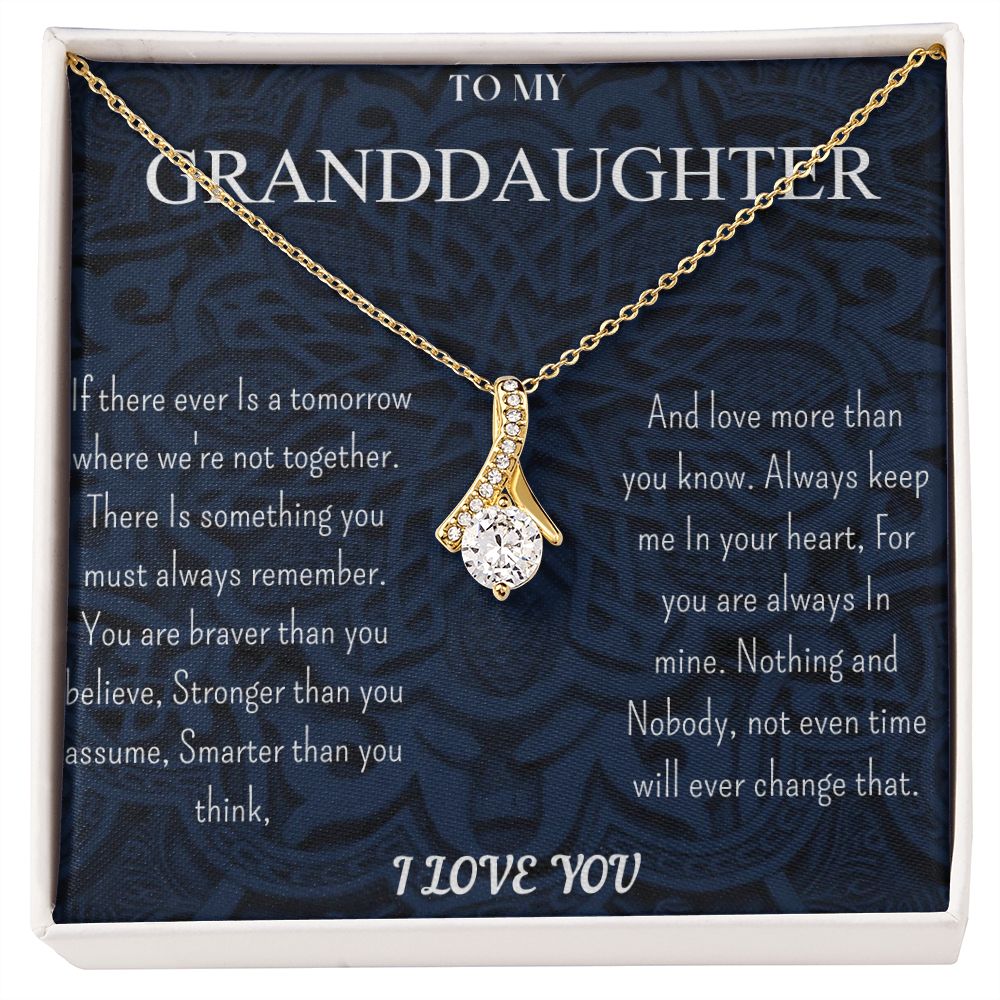 TO MY GRANDDAUGHTER NECKLACE