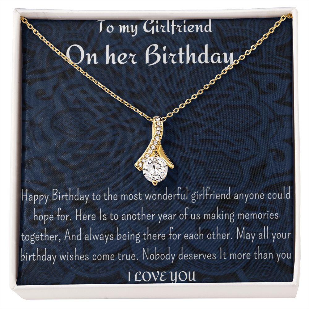 To my Girl Birthday Necklace