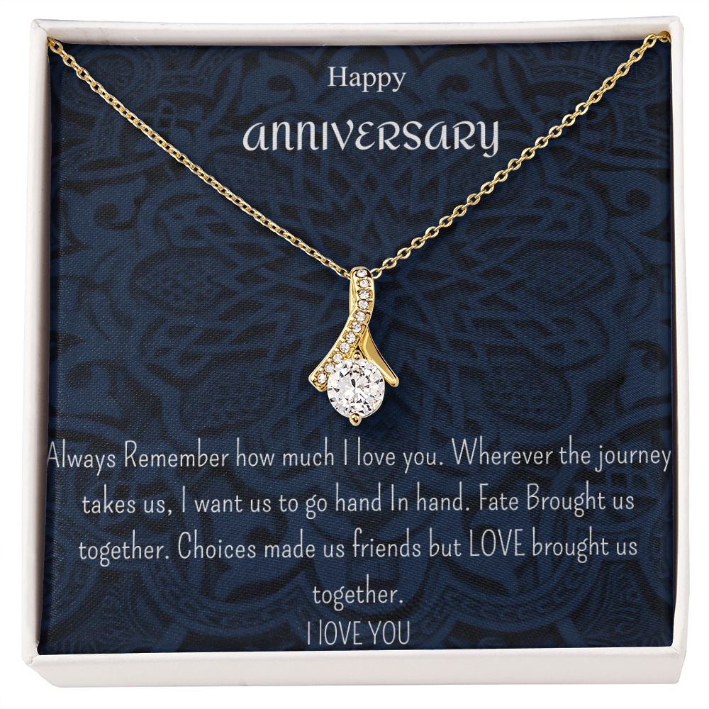 HAPPY ANNIVERSARY NECKLACE