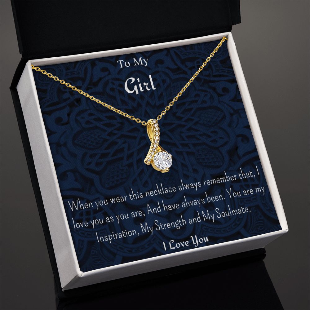 TO MY GIRL NECKLACE