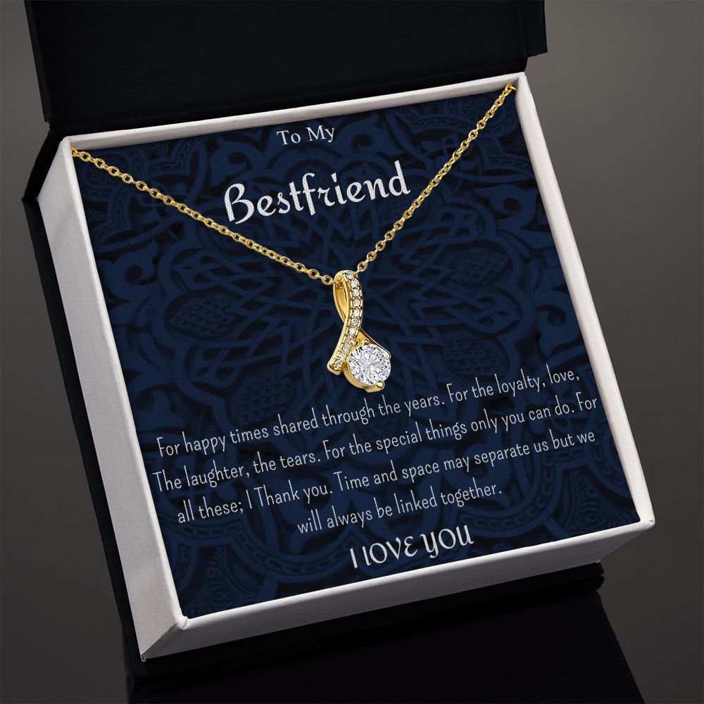 TO MY BESTFRIEND NECKLACE ( FOR HER)