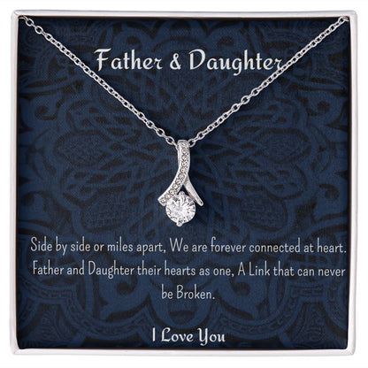 FATHER AND DAUGHTER NECKLACE