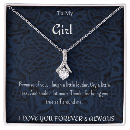 TO MY GIRL NECKLACE