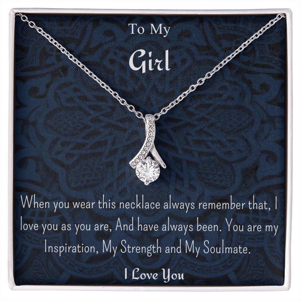 TO MY GIRL NECKLACE