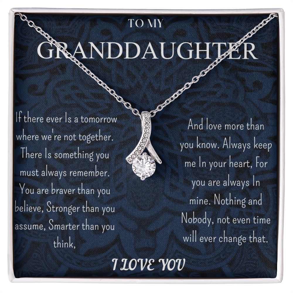 TO MY GRANDDAUGHTER NECKLACE