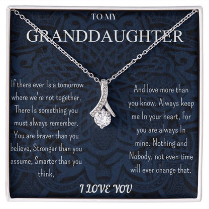 TO MY GRANDDAUGHTER NECKLACE