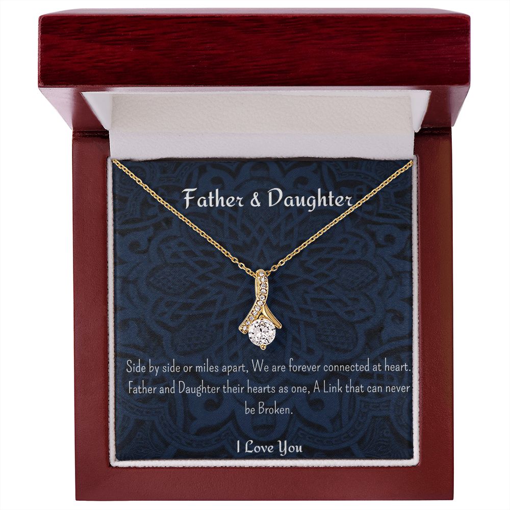 FATHER AND DAUGHTER NECKLACE