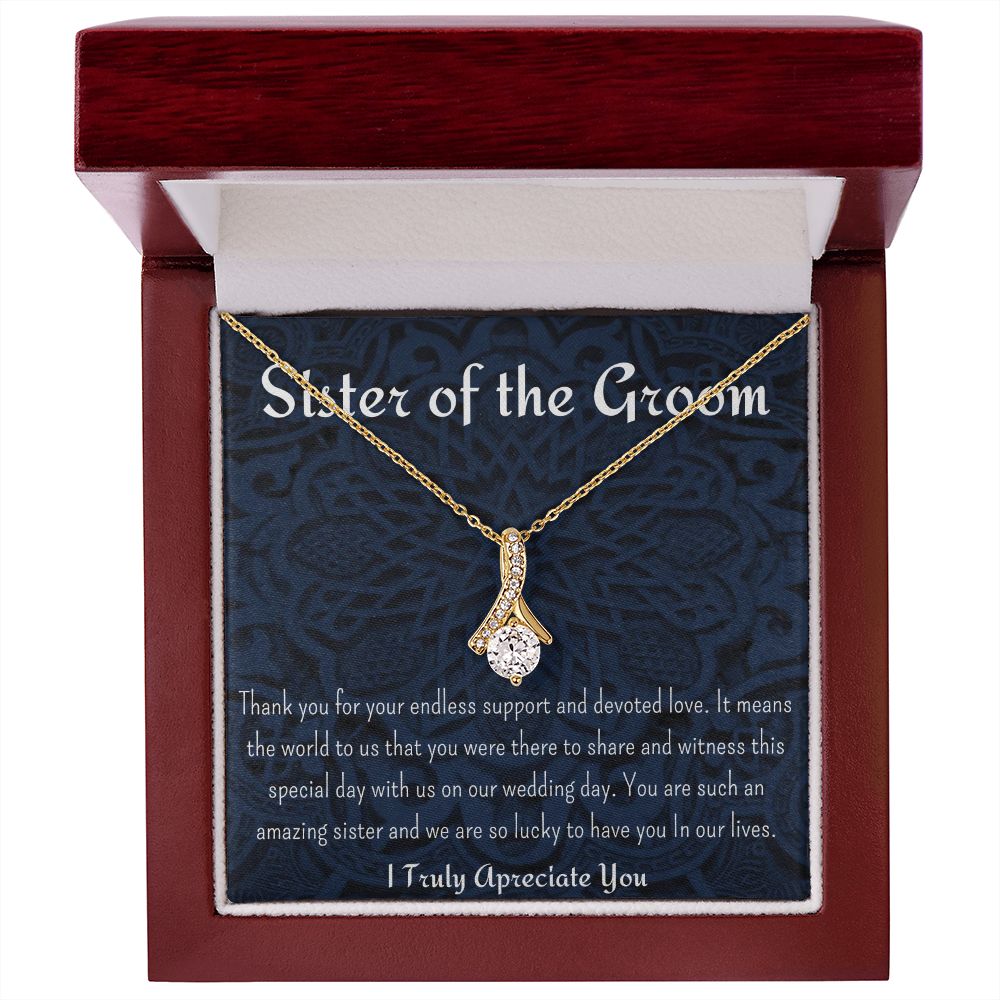 SISTER OF THE GROOM NECKLACE