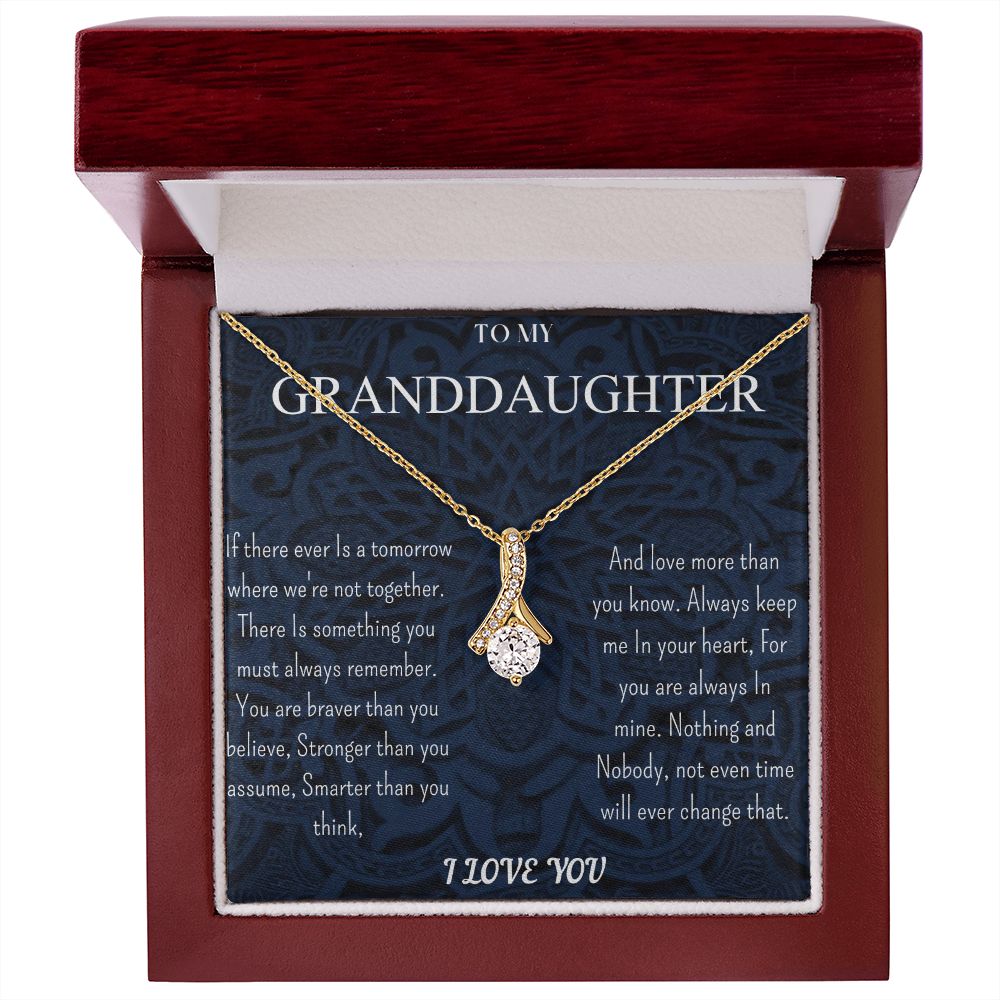 TO MY GRANDDAUGHTER NECKLACE