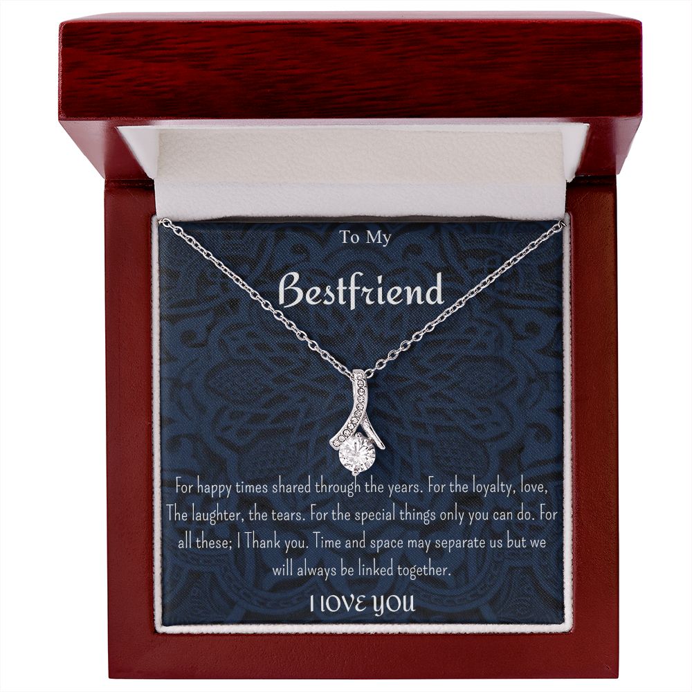 TO MY BESTFRIEND NECKLACE ( FOR HER)