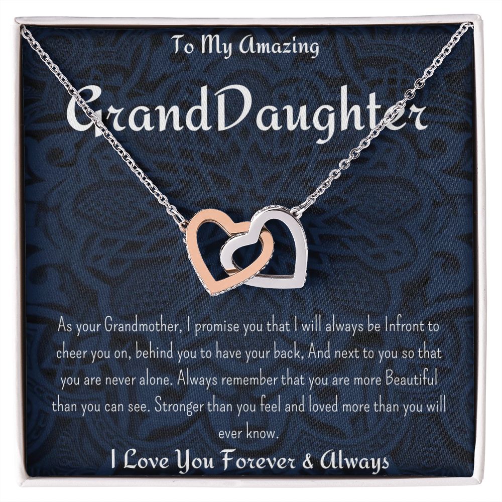 To My Amazing GrandDaughter Necklace ( From Grandma)